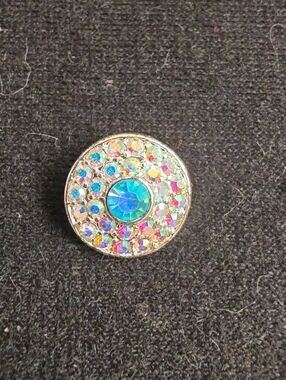 STYLE DOTS original Iridescent & Blue Crystal Snap